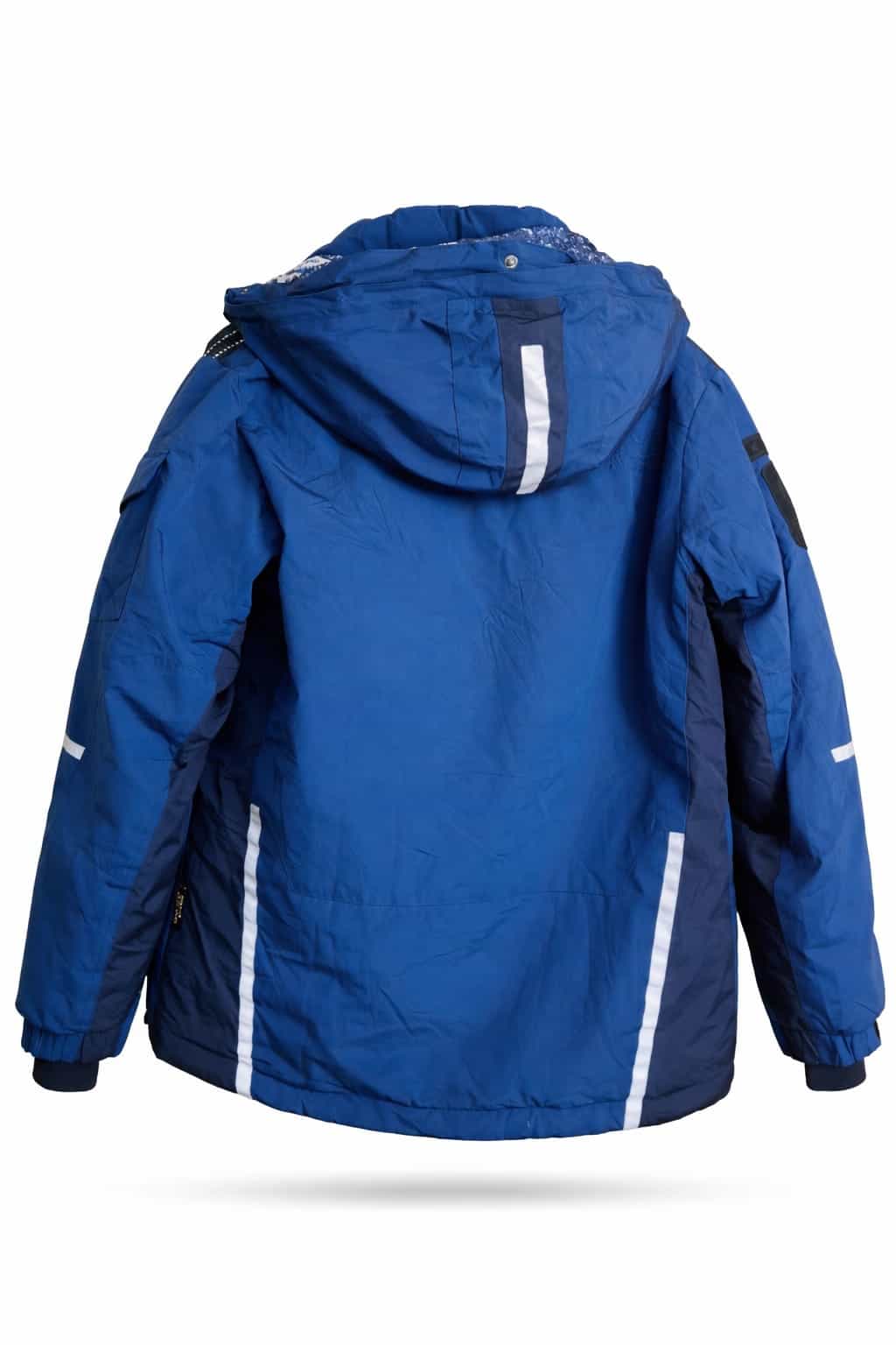 Fuzzo Sports blue winter ski jacket thumbnail 2