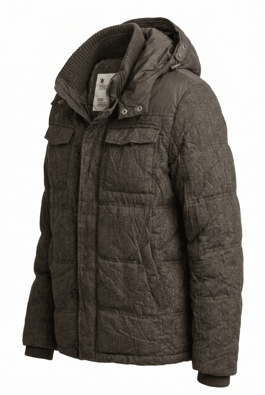 quilted bomber jacket from the South Korean brand TBJ Nearby - Image 3